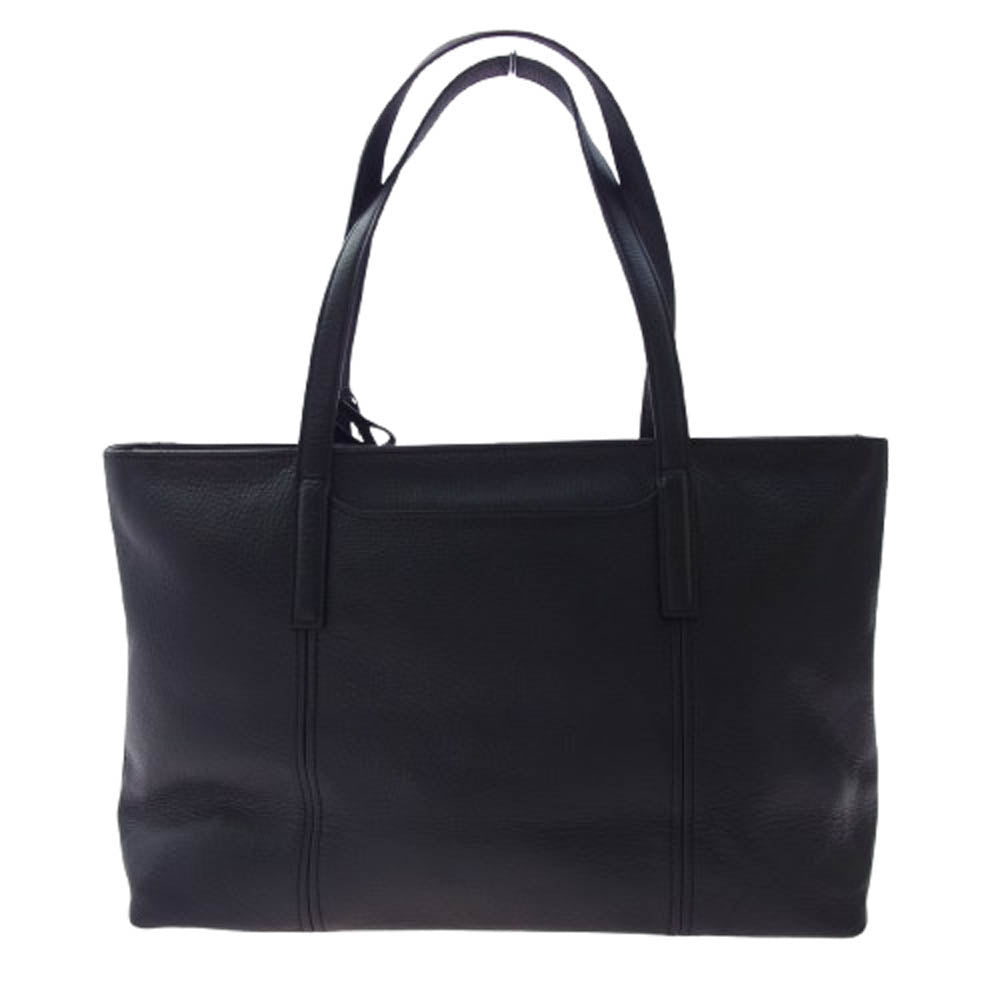 aniary アニアリ 07-02011 Shrink Leather Tote Bag シュリンクレザー トート バッグ ブラック系【新古品】【未使用】【中古】