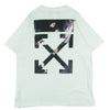 OFF-WHITE オフホワイト OMAA038S20185004 国内正規品 イーストランドタグ CARAVAGGIO ARROW S/S OVER TEE バックロゴプリント 半袖 Tシャツ ホワイト系 XS【中古】