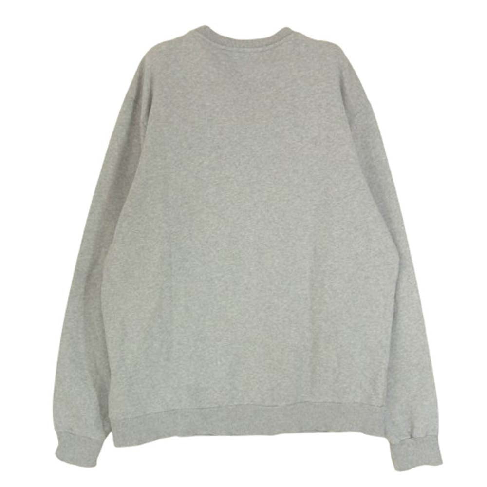 DIESEL ディーゼル S-GIR-DIVISION-LOGO 00SWFH 0BAWT ロゴプリント クルーネック スウェット トレーナー グレー系 L【中古】