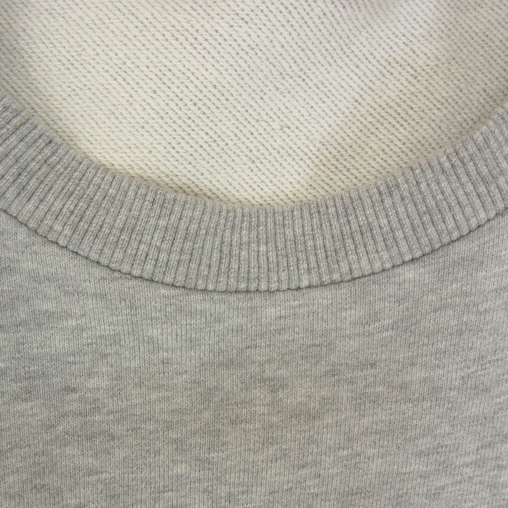DIESEL ディーゼル S-GIR-DIVISION-LOGO 00SWFH 0BAWT ロゴプリント クルーネック スウェット トレーナー グレー系 L【中古】