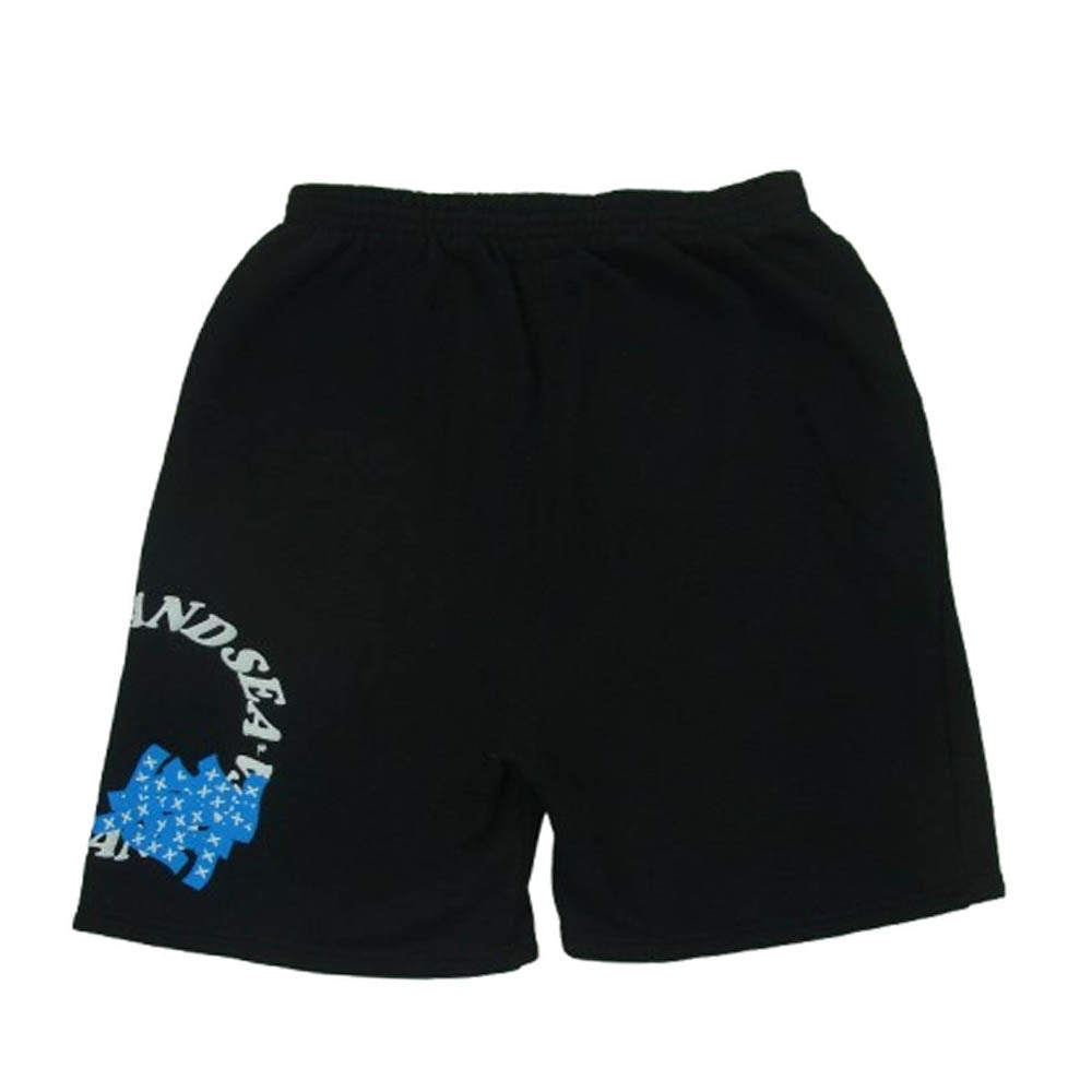 WIND AND SEA ウィンダンシー GOD SELECTION XXX ゴッドセレクション スウェット ショーツ ハーフ パンツ ブラック系 M【中古】