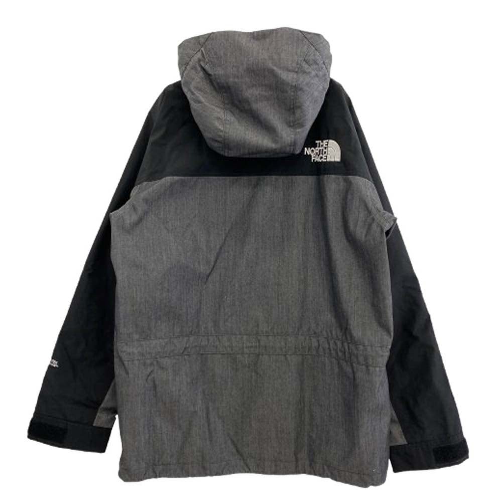 THE NORTH FACE ノースフェイス NP12032 MOUNTAIN LIGHT DENIM JACKET GORE-TEX ゴアテックス マウンテン ライト デニム ジャケット グレー系 S【中古】