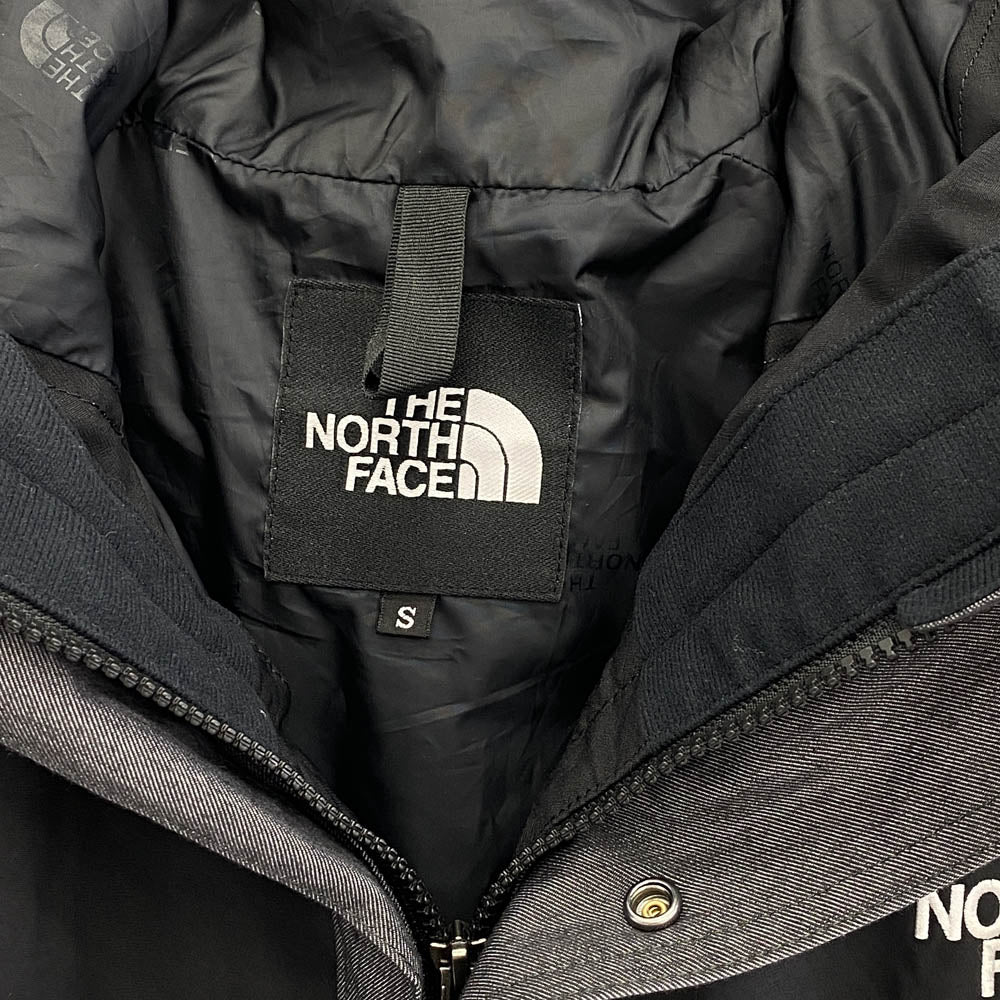 THE NORTH FACE ノースフェイス NP12032 MOUNTAIN LIGHT DENIM JACKET GORE-TEX ゴアテックス マウンテン ライト デニム ジャケット グレー系 S【中古】