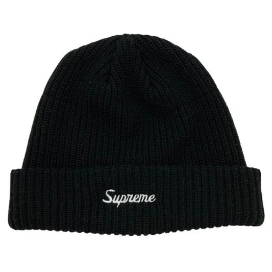 Supreme シュプリーム Loose Gauge Beanie ルーズゲージ アクリル ニット帽 ビーニー ブラック系【中古】
