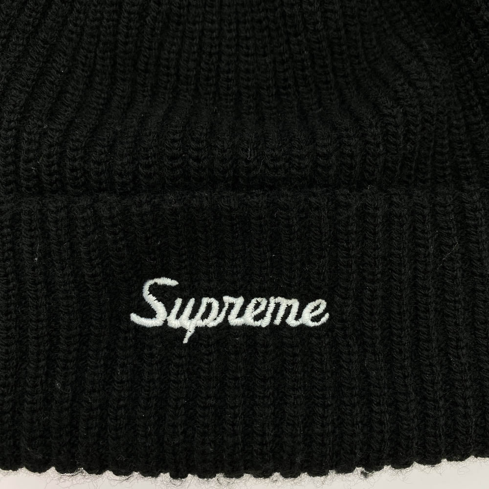 Supreme シュプリーム Loose Gauge Beanie ルーズゲージ アクリル ニット帽 ビーニー ブラック系【中古】