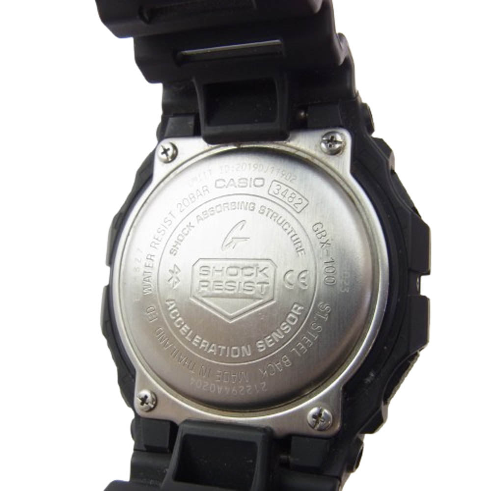 CASIO G-SHOCK カシオ ジーショック GBX-100NS-1JF G-LIDE Gショック Gライド 腕時計 リストウォッチ ブラック系【中古】