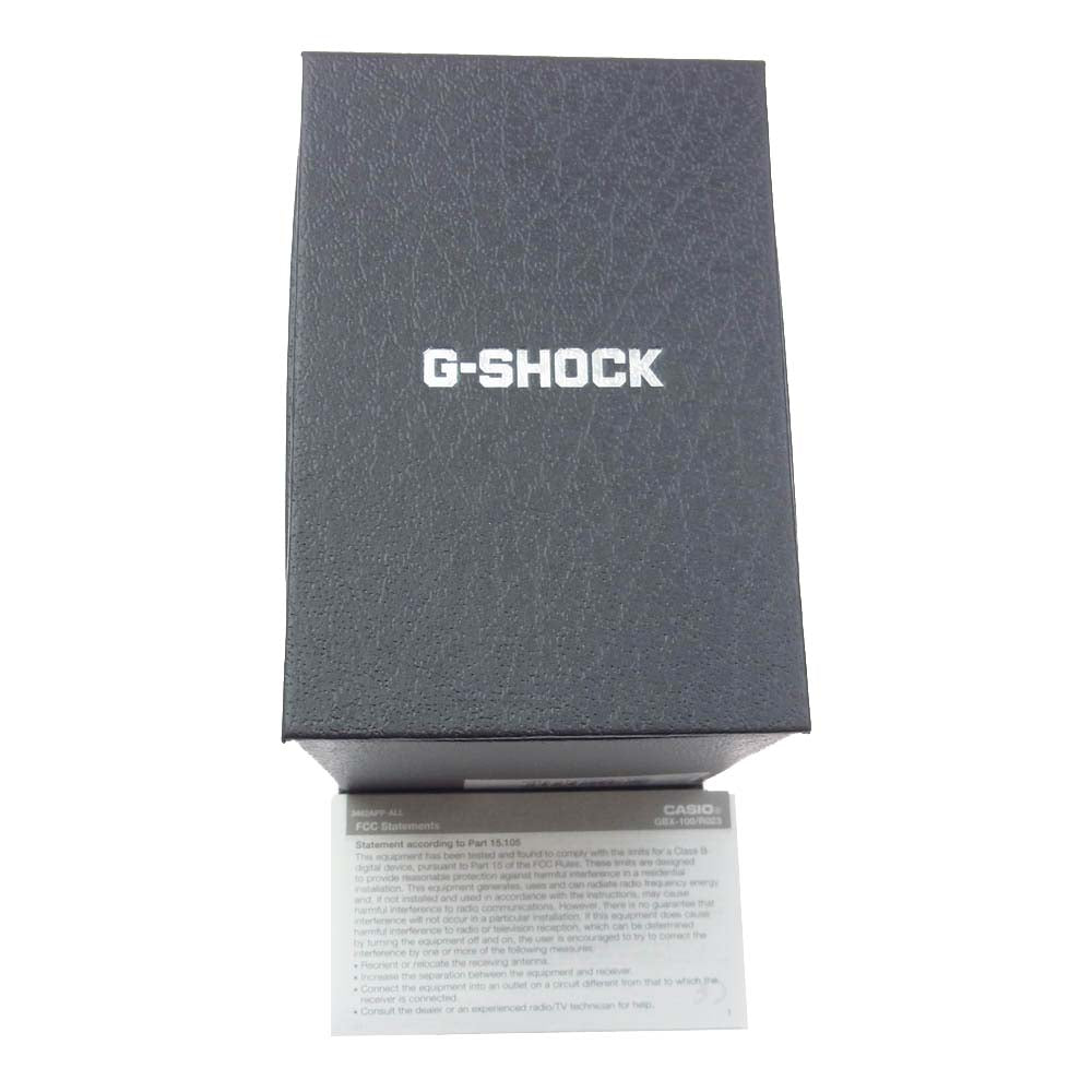 CASIO G-SHOCK カシオ ジーショック GBX-100NS-1JF G-LIDE Gショック Gライド 腕時計 リストウォッチ ブラック系【中古】