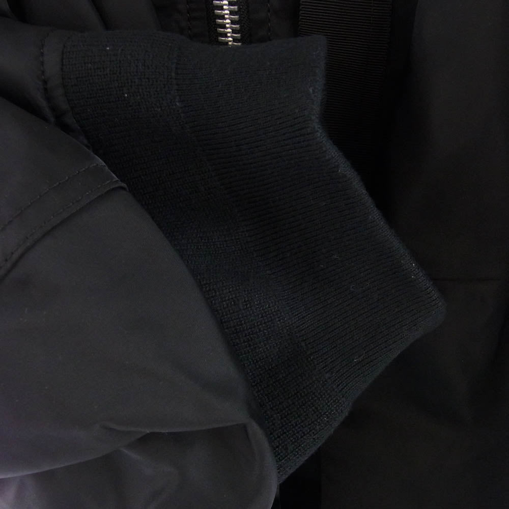 Sacai サカイ 24SS 24-07244 24SS Nylon Twill Blouson ナイロンツイル ブルゾン ジャケット ブラック系 1【中古】