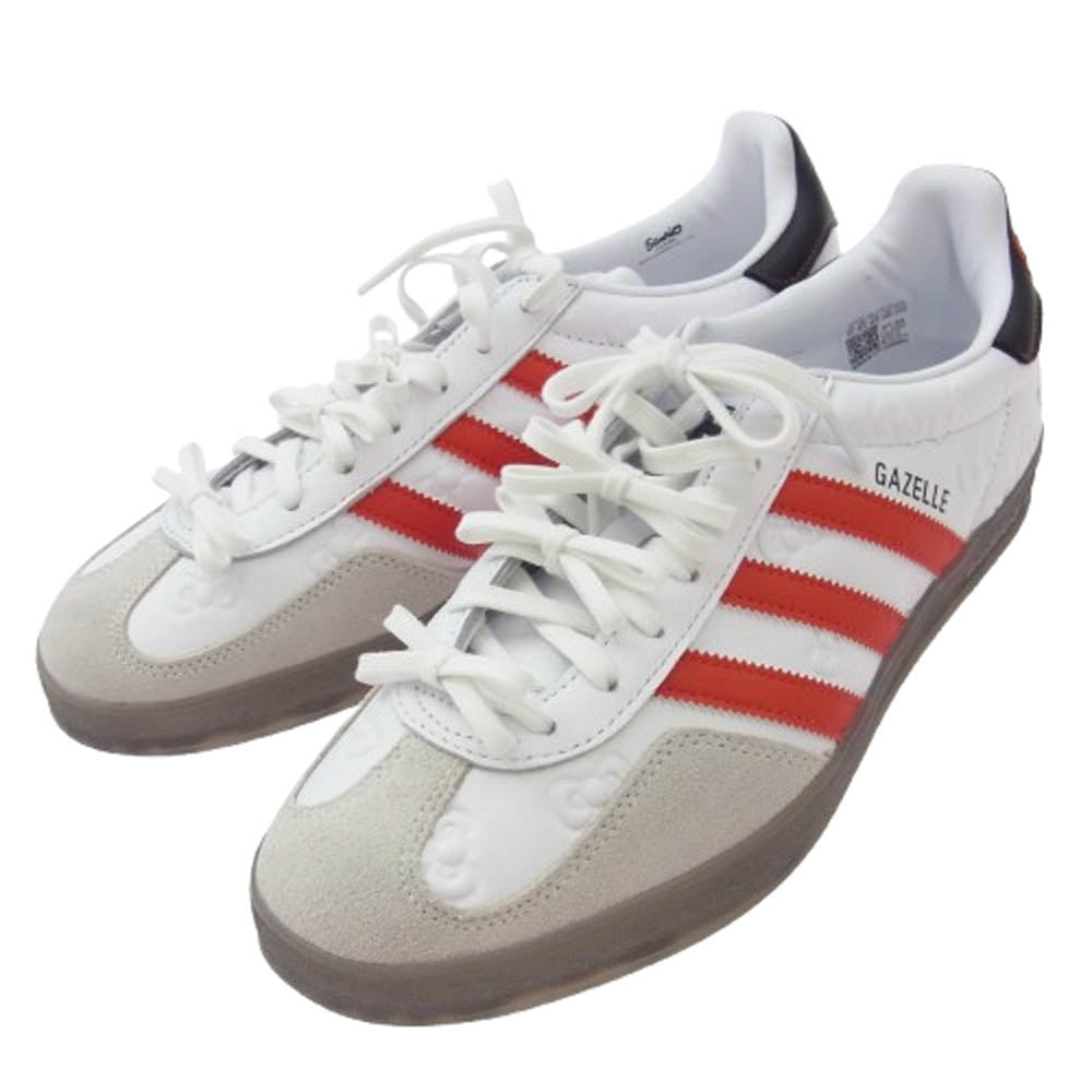 adidas アディダス × Hello Kitty Gazelle Indoor Hello Kitty Anniversary ハロー キティー 50周年 ガゼル スニーカー ホワイト系 28cm【極上美品】【中古】