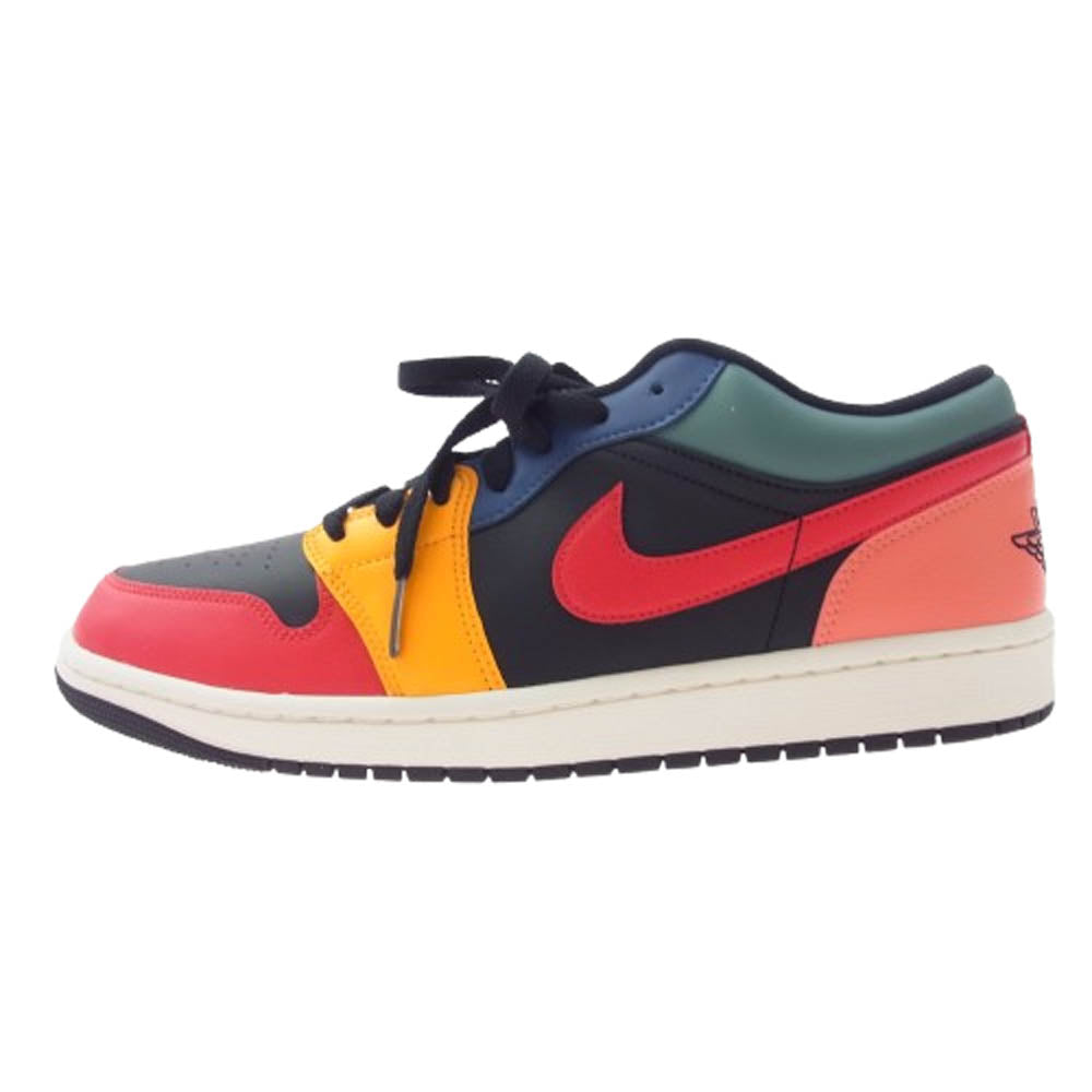NIKE ナイキ DN3739-060 Women's Air Jordan 1 Low SE Black Multi ウィメンズ エアジョーダン1 ロー SE スニーカー マルチカラー系 28.5cm【極上美品】【中古】