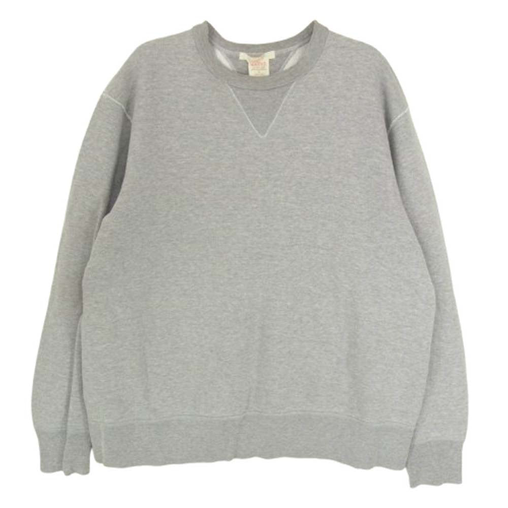 バーンズ 両V ガゼット クルーネック スウェット グレー系 2【中古】