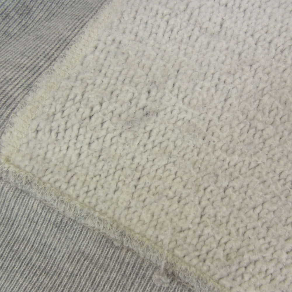 Champion チャンピオン C3-W004 Reverse Weave 青タグ 復刻 リバースウィーブ クルーネック スウェット グレー系 XL【中古】