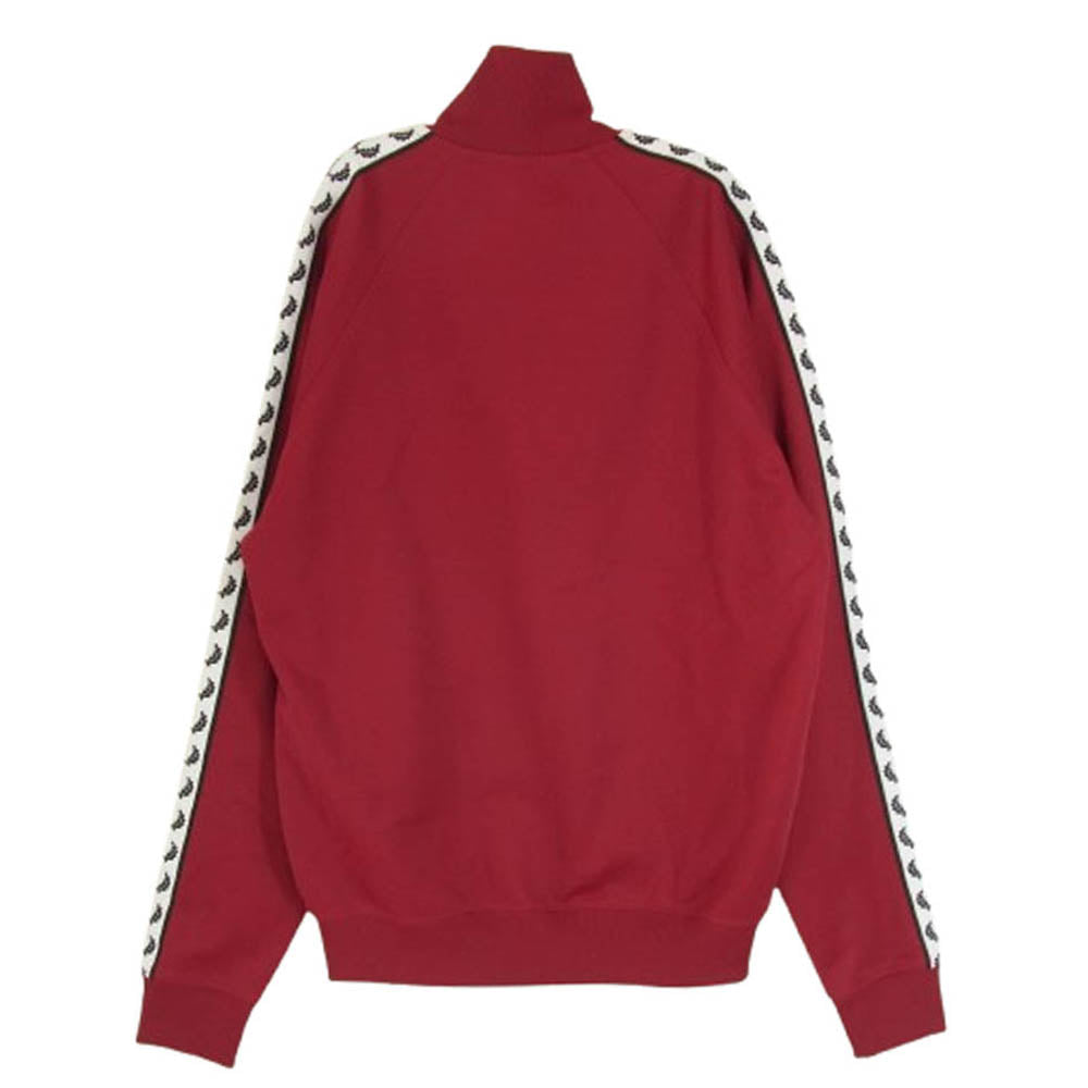 FRED PERRY フレッドペリー J6231 LAUREL WREATH TAPED TRACK JACKET テープド ジャージ トラック ジャケット エンジ系 S【中古】