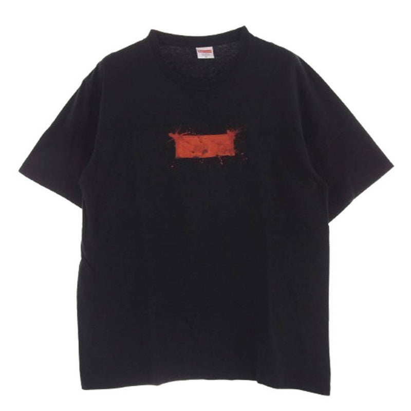 Supreme シュプリーム 22SS Ralph Steadman Box Logo Tee ラルフ ステッドマン ボックスロゴ 半袖 Tシャツ ブラック系 M【中古】