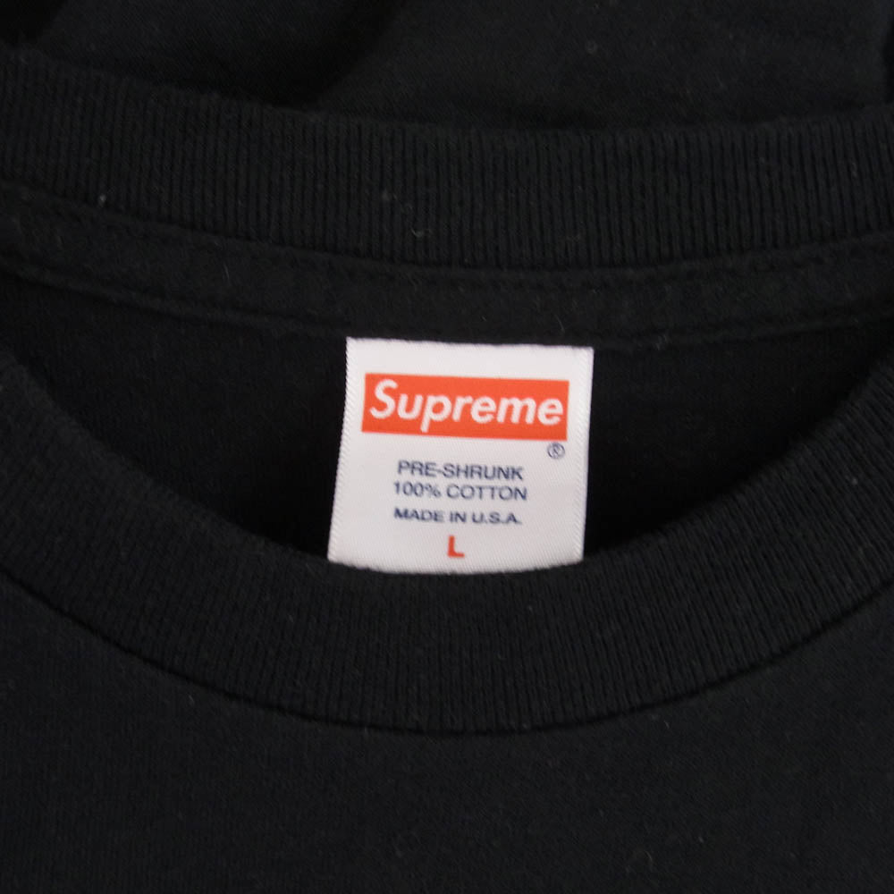 Supreme シュプリーム 20SS Leigh Bowery Tee リーバウリー 半袖 Tシャツ ブラック系 L【中古】