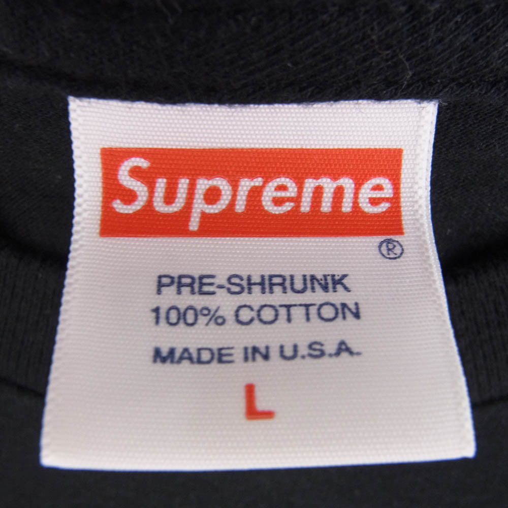 Supreme シュプリーム 20SS Leigh Bowery Tee リーバウリー 半袖 Tシャツ ブラック系 L【中古】