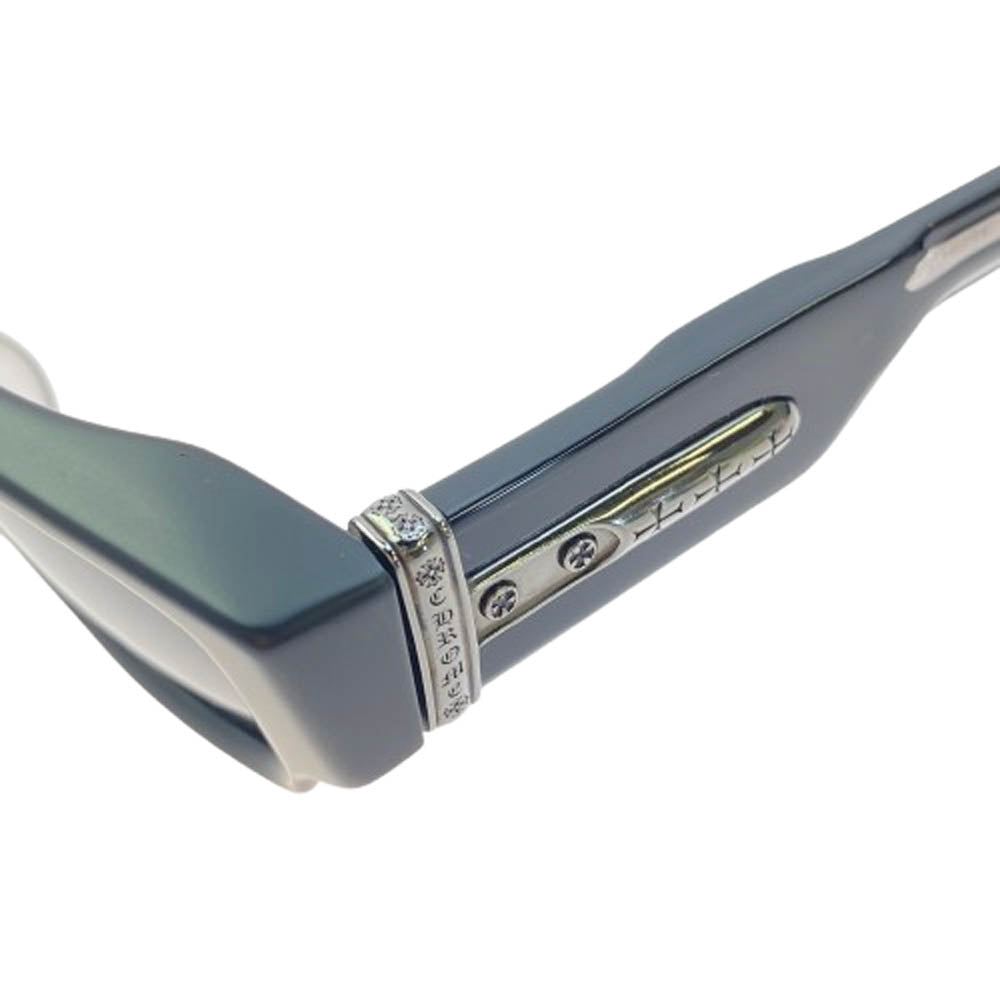 CHROME HEARTS クロムハーツ（原本無） GIRTH QUAKE MBK ガース クエイク サングラス 眼鏡 アイウェア ブラック ブラック系 56□18-148【中古】