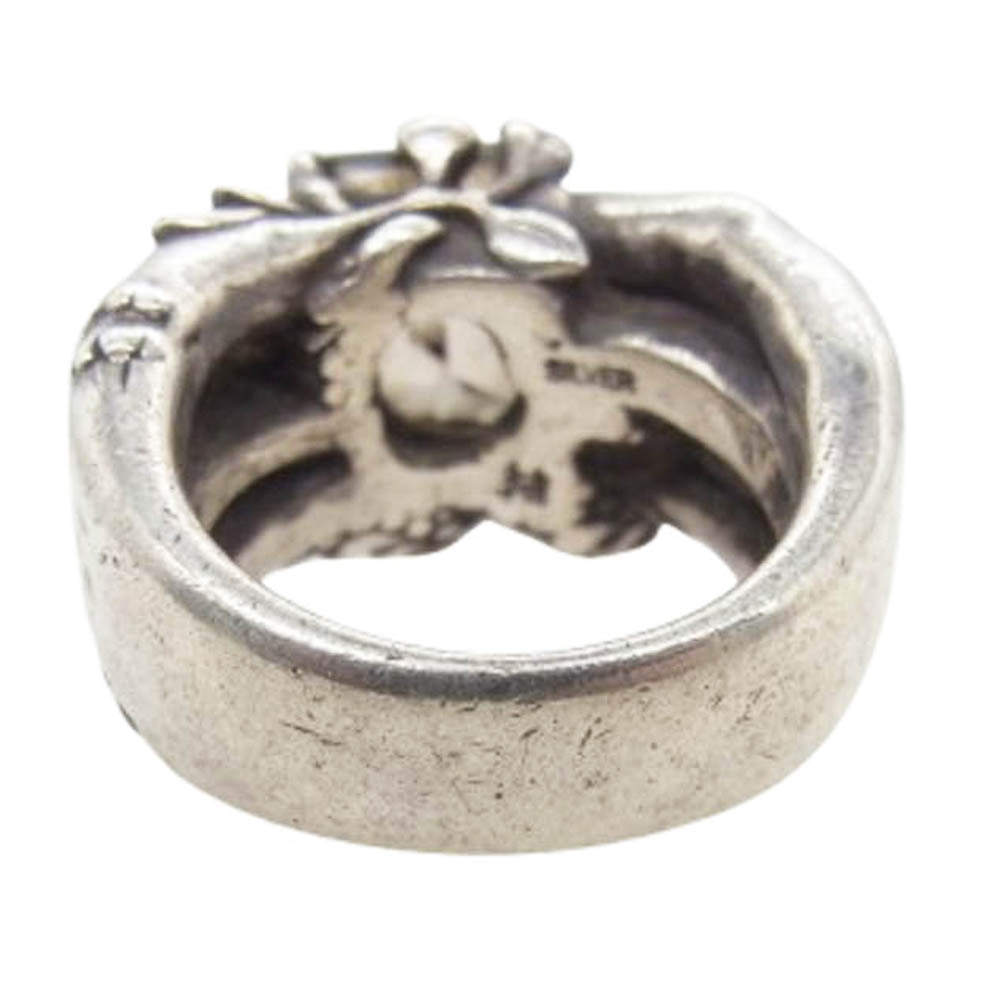 Bloody Mary ブラッディマリー 購入証明書付属 Grow Ring グロー リング シルバー系 19号【中古】