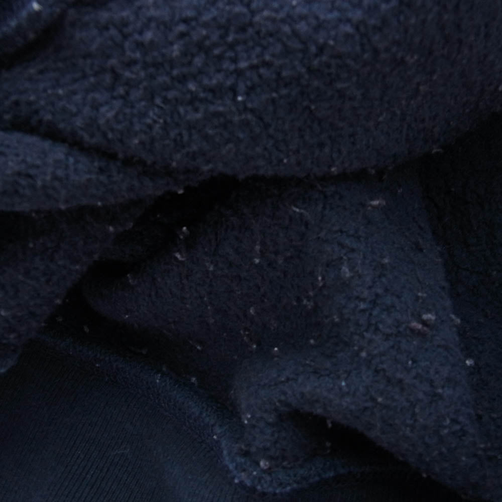 Supreme シュプリーム 90s 初期 カナダ製 ロゴ クルーネック スウェット トレーナー ネイビー系 L【中古】