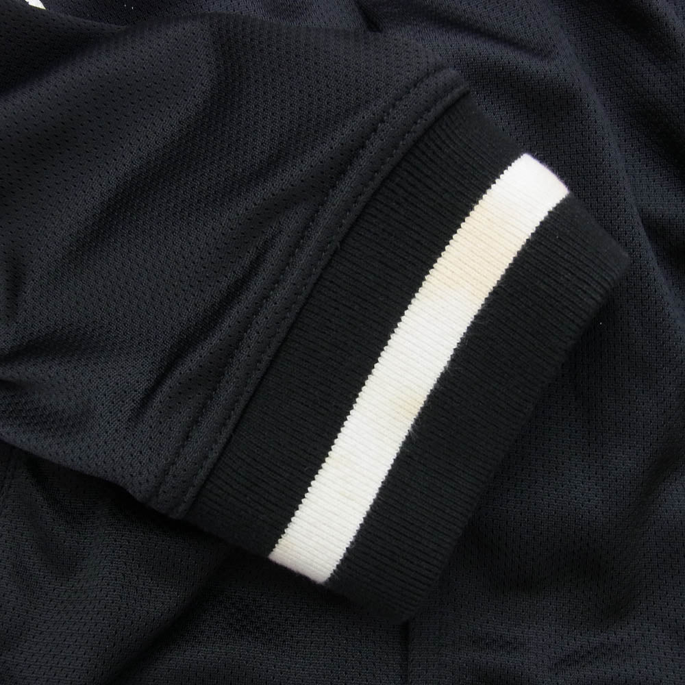 Supreme シュプリーム 15SS Mesh Varsity Jacket メッシュ バーシティー ジャケット ブラック系 L【中古】