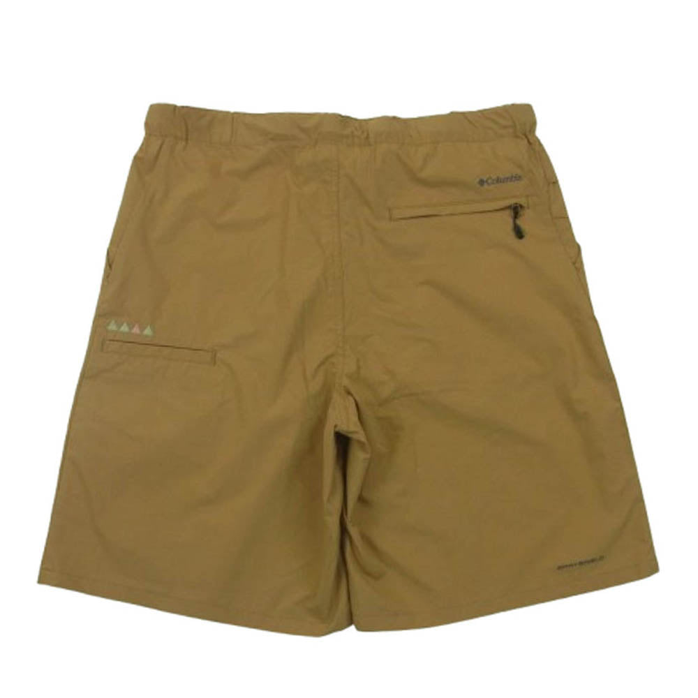 Columbia コロンビア 123 PL9240 40279 Enjoy Mountain Life Softshell Shorts エンジョイ マウンテン ライフ ソフトシェル ショーツ ハーフ ショート パンツ ブラウン系 L【中古】