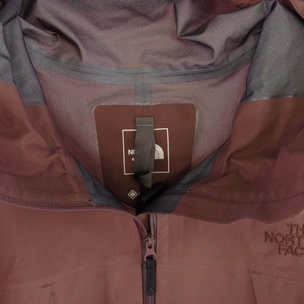 THE NORTH FACE ノースフェイス NPW12003 GORE TEX Climb Light Jacket ゴアテックス クライム ライト 刺繍 ロゴ ジャケット ブラウン系 L【美品】【中古】