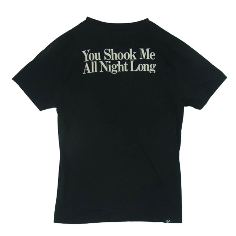 HYSTERIC GLAMOUR ヒステリックグラマー 0251CT10 AC/DC SUMMER VACATION TOUR pt T-SH サマー バケーション ツアー 半袖 Tシャツ ブラック系 M【中古】