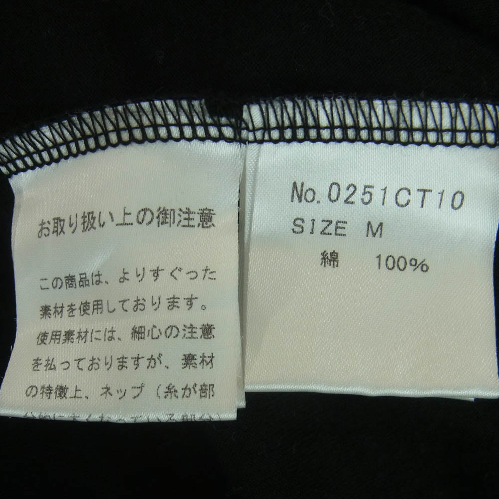 HYSTERIC GLAMOUR ヒステリックグラマー 0251CT10 AC/DC SUMMER VACATION TOUR pt T-SH サマー バケーション ツアー 半袖 Tシャツ ブラック系 M【中古】
