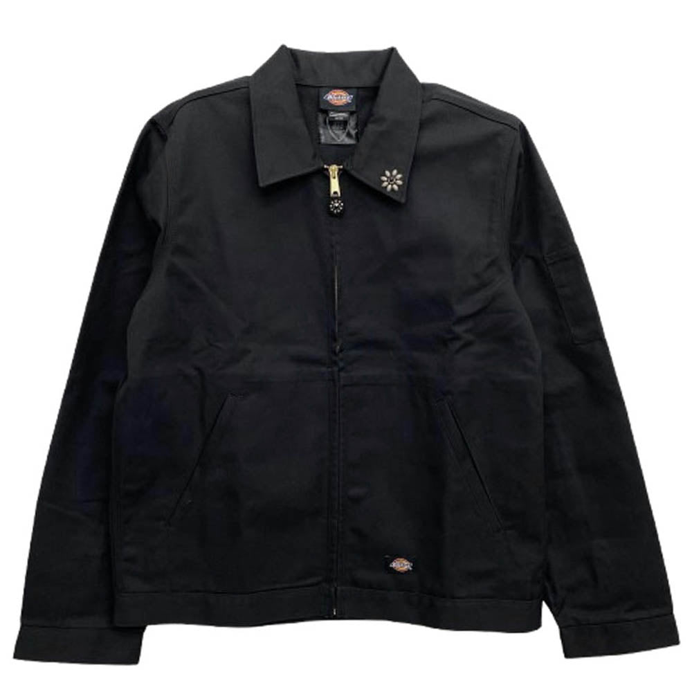 HTC エイチティーシー DJT75BLK Dickies EISENHOWER JACKET ディッキーズ スタッズ ワーク ジャケット ブラック系 M【美品】【中古】
