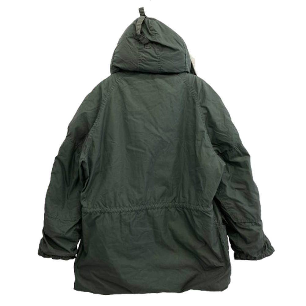 ヴィンテージ MIL-P-6279J 80s 米軍 8415-00-376-1710 N-3B フライト ジャケット グリーン系 L【中古】
