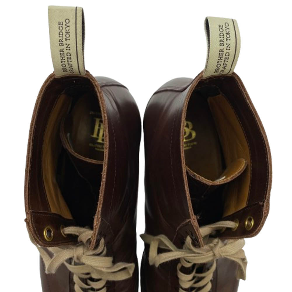 ブラザーブリッジ S009 HENRY ヘンリー ラインマン ブーツ ブラウン系 9.5【中古】