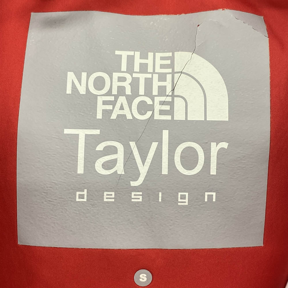 THE NORTH FACE ノースフェイス TD91FJM804 × Taylor design テイラーデザイン ダウンベスト レッド系 S【中古】