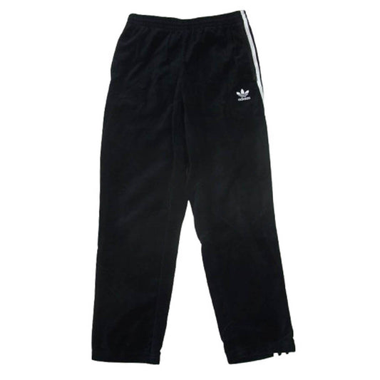 adidas アディダス 別注 トラック ベロア パンツ ブラック系 L【中古】