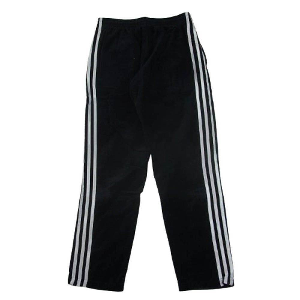 adidas アディダス 別注 トラック ベロア パンツ ブラック系 L【中古】