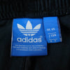 adidas アディダス 別注 トラック ベロア パンツ ブラック系 L【中古】