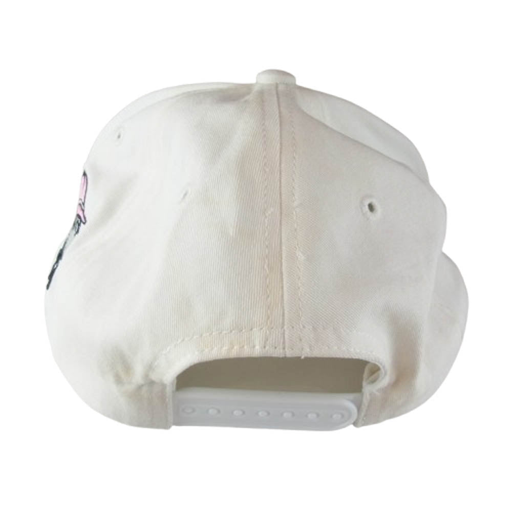 WIND AND SEA ウィンダンシー WDS-MALBON-20 × MALBON GOLF マルボン ゴルフ WDS SNAP BACK CAP スナップ バック キャップ ホワイト系 L【中古】