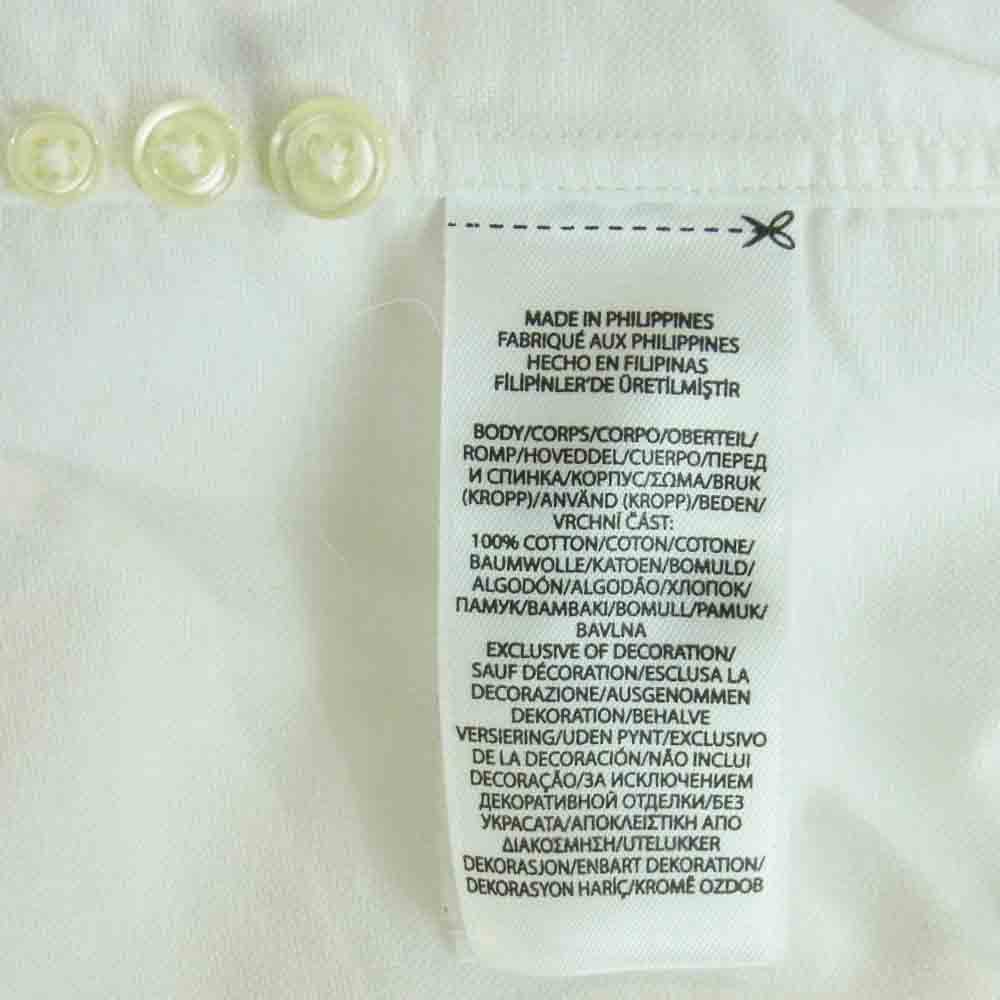 POLO RALPH LAUREN ポロ・ラルフローレン BEAMS LIMITED EDITION ビームス リミテッドエディション 逆ポニー刺繍 BD 長袖 シャツ ホワイト系 XL【中古】
