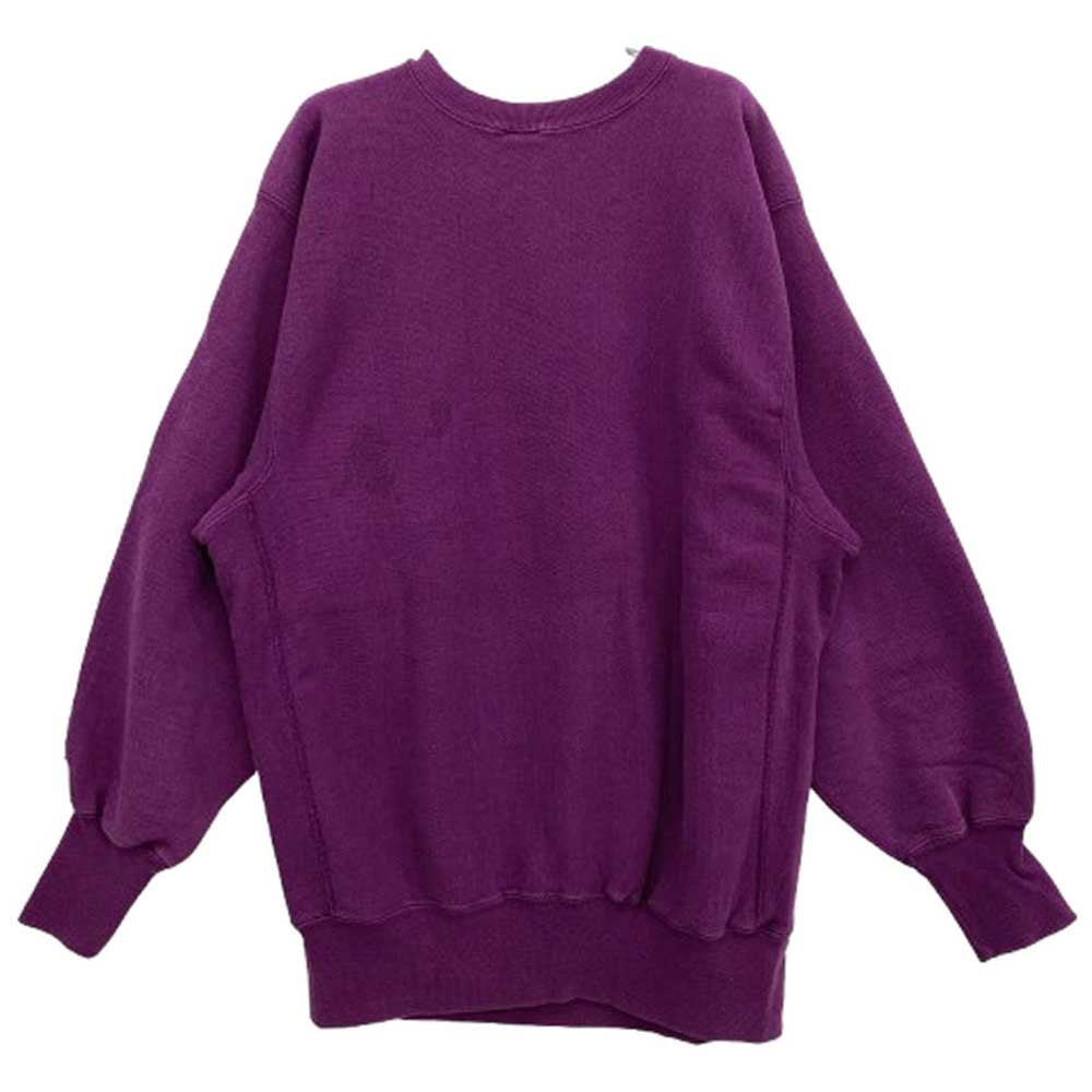 Champion チャンピオン 90s USA製 REVERSE WEAVE リバースウィーブ スウェット トレーナー パープル系 XXL【中古】