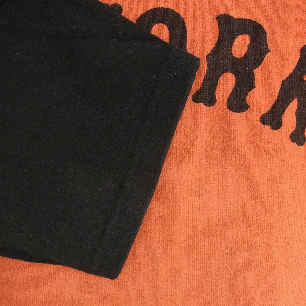 The REAL McCOY'S ザリアルマッコイズ BALL PARK JOE McCOY ジョーマッコイ 七分袖 ベースボールシャツ Tシャツ レッド系 38【中古】