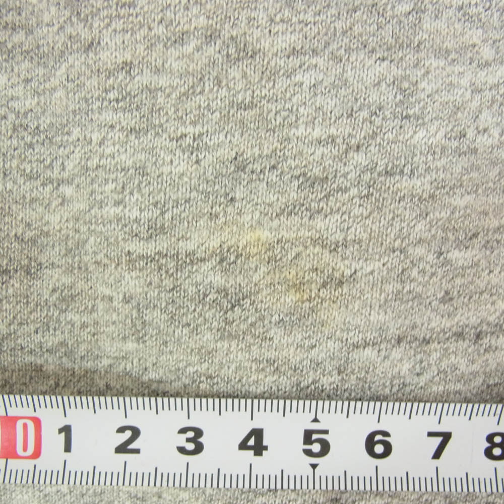 The REAL McCOY'S ザリアルマッコイズ US ARMY 前Vガゼット ミリタリー スウェット トレーナー グレー系 M【中古】