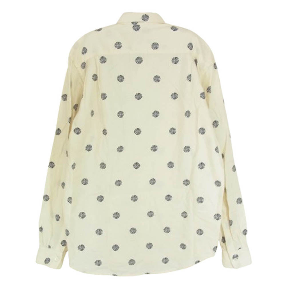 アワーレガシー 14AW コットン ウール 長袖 シャツ オフホワイト系 46【中古】