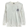 CHROME HEARTS クロムハーツ（原本無） ダガープリント アームプリント 長袖 Tシャツ ホワイト系 M【中古】