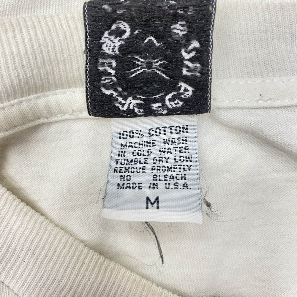 CHROME HEARTS クロムハーツ（原本無） ダガープリント アームプリント 長袖 Tシャツ ホワイト系 M【中古】