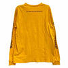 CHROME HEARTS クロムハーツ（原本無） ロゴプリント アームロゴ 長袖 Tシャツ オレンジ オレンジ系 L【中古】
