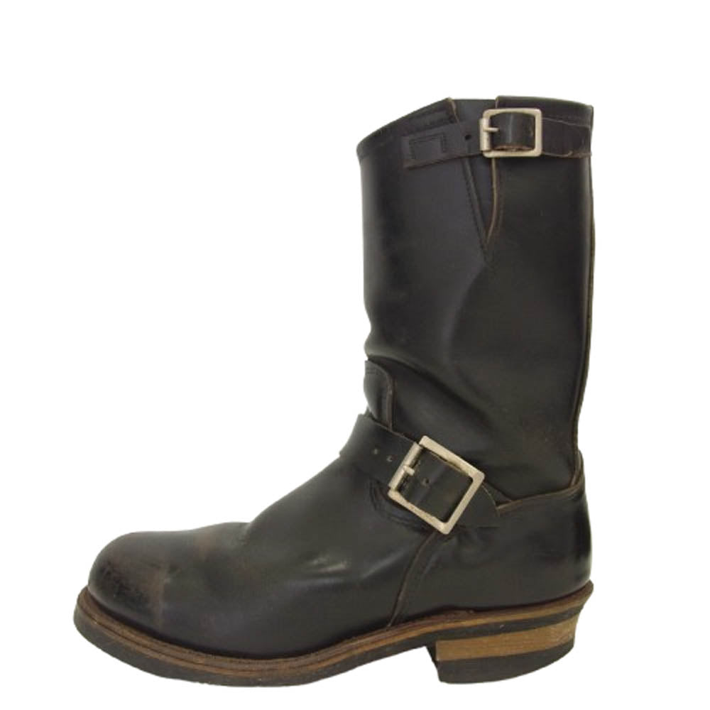 RED WING レッドウィング PT83 8820 ナイフポケット エンジニアブーツ ブラック系 US9【中古】