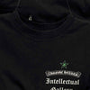 CHROME HEARTS クロムハーツ（原本無） intellectual gallery ギャラリー スクロールラベル ロゴプリント スター 長袖 Tシャツ ブラック系 M【中古】