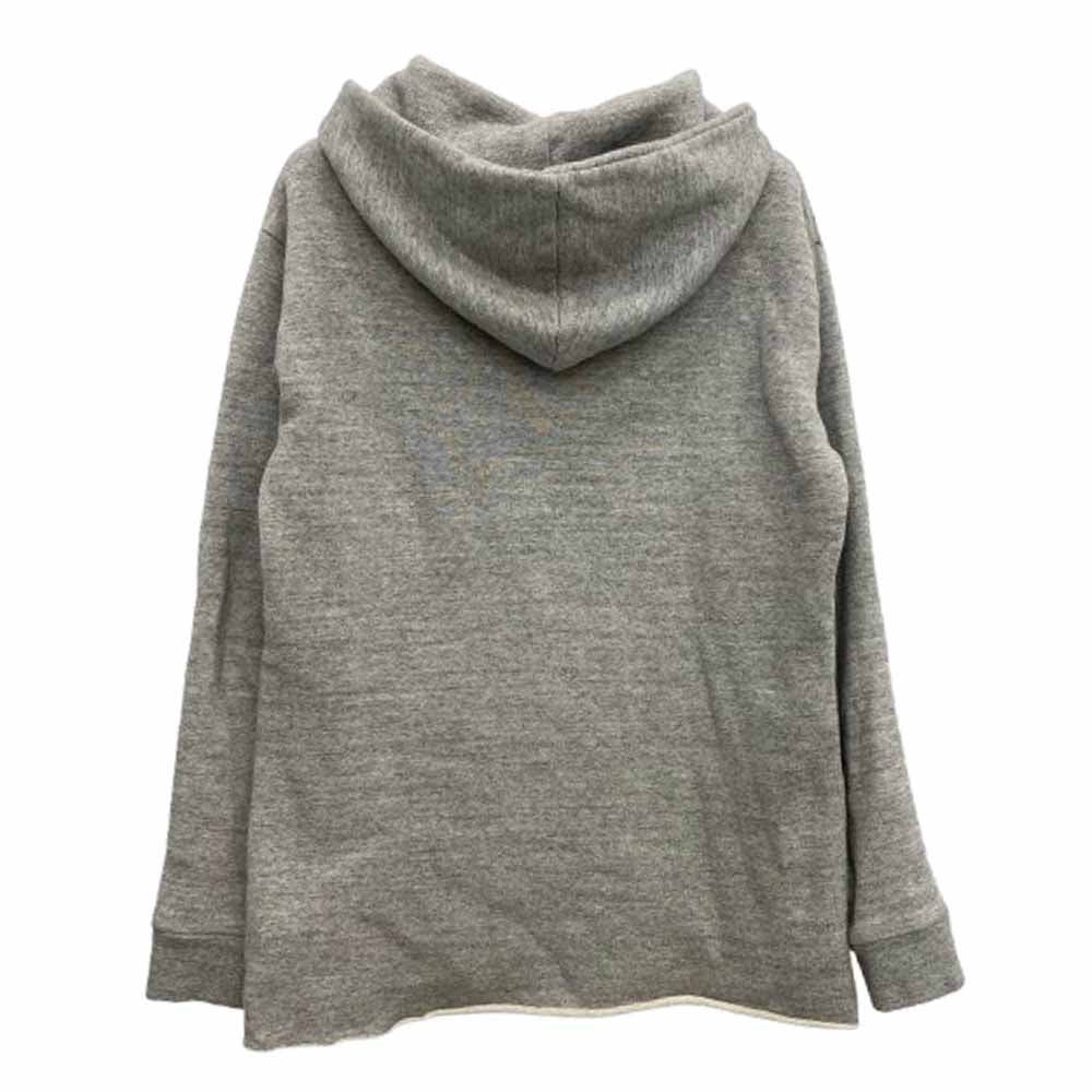 CHROME HEARTS クロムハーツ（原本無） Y NOT クロスボールボタン レザー セメタリークロスパッチ プルオーバー パーカー グレー グレー系 M【中古】