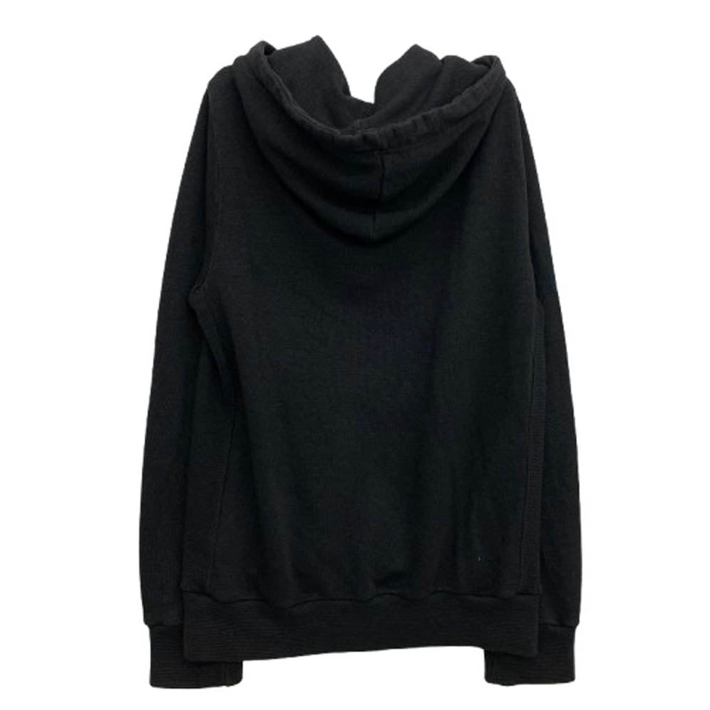 CHROME HEARTS クロムハーツ（原本無） ダガージップ CHプラスレザーパッチ ボロチップ フーディー パーカー ブラック ブラック系 M【中古】