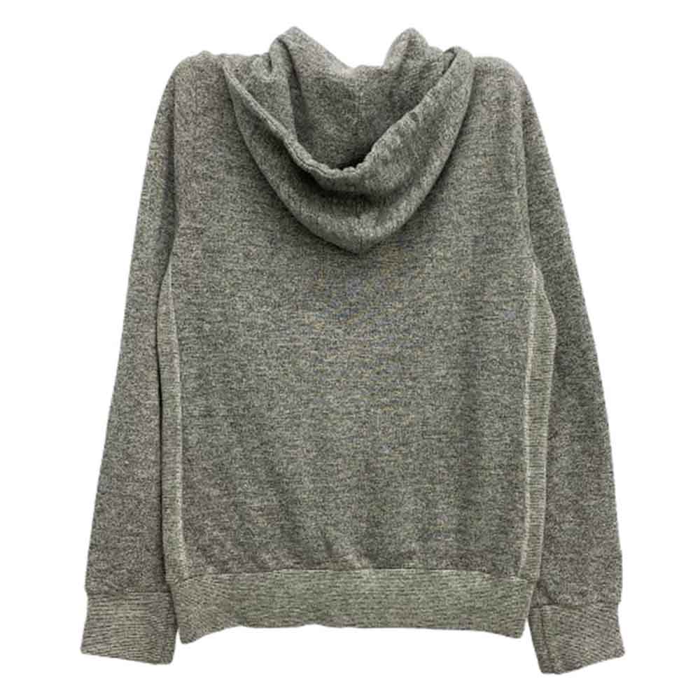 CHROME HEARTS クロムハーツ（原本無） ダガージップ CHプラスレザーパッチ ボロチップ フーディー パーカー グレー グレー系 M【中古】