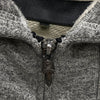 CHROME HEARTS クロムハーツ（原本無） ダガージップ CHプラスレザーパッチ ボロチップ フーディー パーカー グレー グレー系 M【中古】